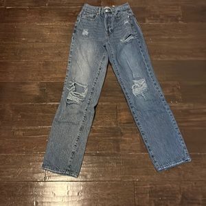 PacSun rip jeans bootcut